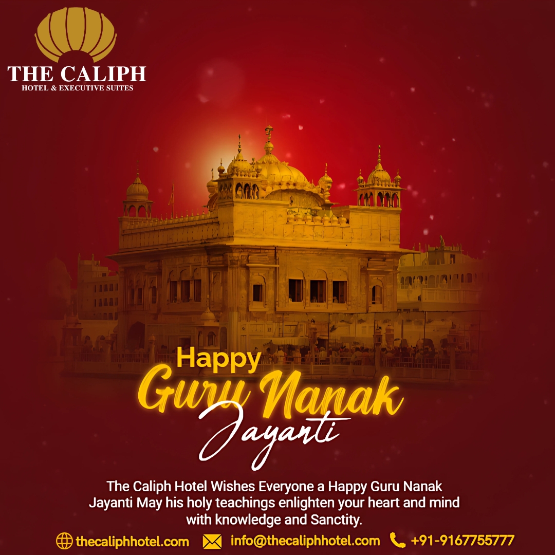 thecaliphhotel's tweet photo. "Warmest wishes from The Caliph Hotel on the auspicious occasion of Guru Nanak Jayanti! May this sacred day bring peace, prosperity, and boundless joy to you and your loved ones. Happy Guru Nanak Jayanti!"

#gurunanakjayanti2024 #happygurunanakjayanti #thecaliphhotel https://t.co/4SrGNGC8PW