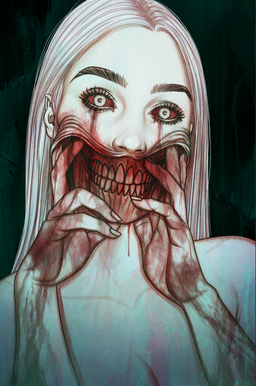 Bryce Carlson (@brycercarlson) on Twitter photo Happy Friday from the Face Peeler. You can thank Jenny Frison for the nightmares.
HELLO DARKNESS #6 Variant Cover. On sale 12/25/24 from <a href="/boomstudios/">BOOM! Studios</a> Happy Friday from the Face Peeler. You can thank Jenny Frison for the nightmares.
HELLO DARKNESS #6 Variant Cover. On sale 12/25/24 from <a href="/boomstudios/">BOOM! Studios</a>