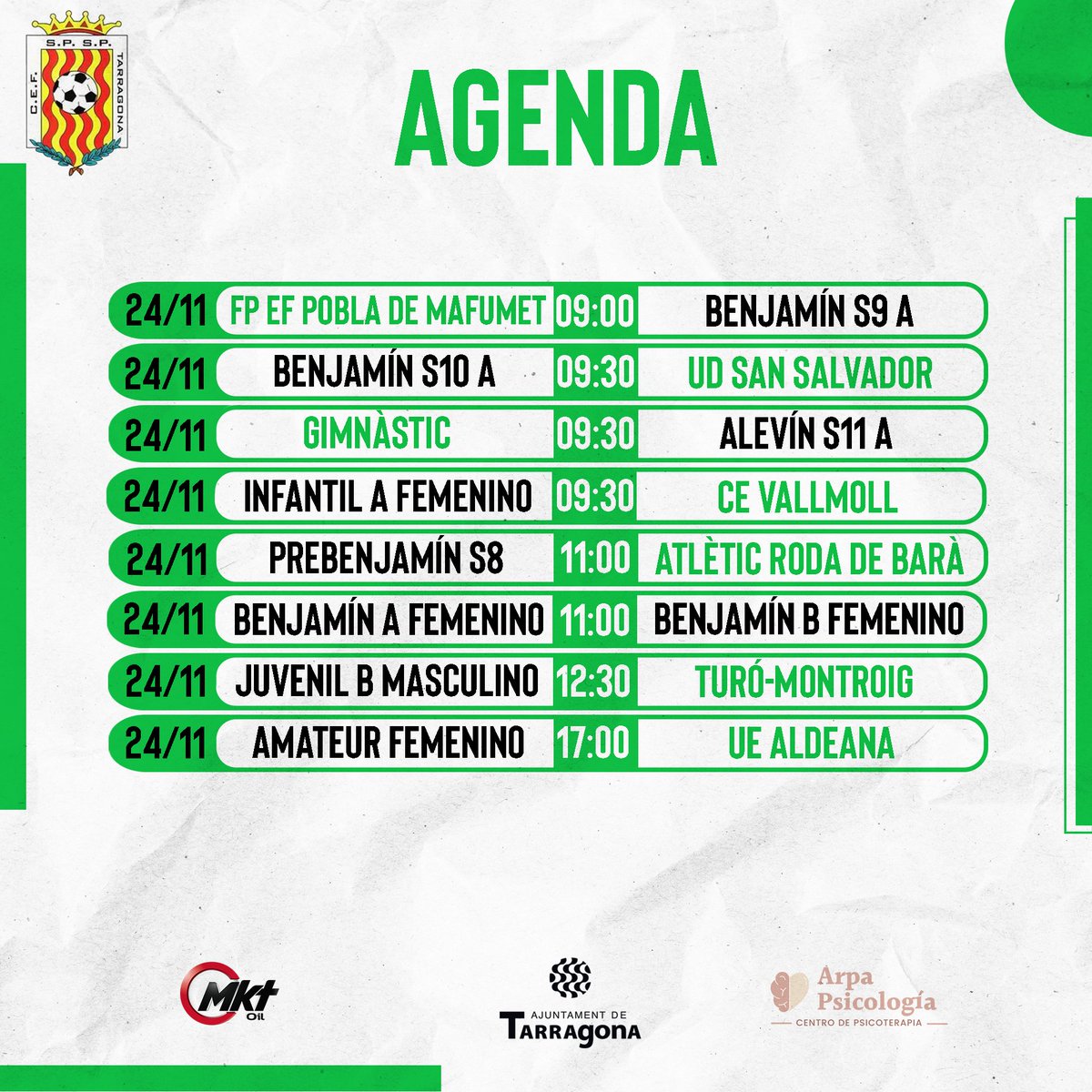 CEF Sant Pere i Sant Pau tweet media