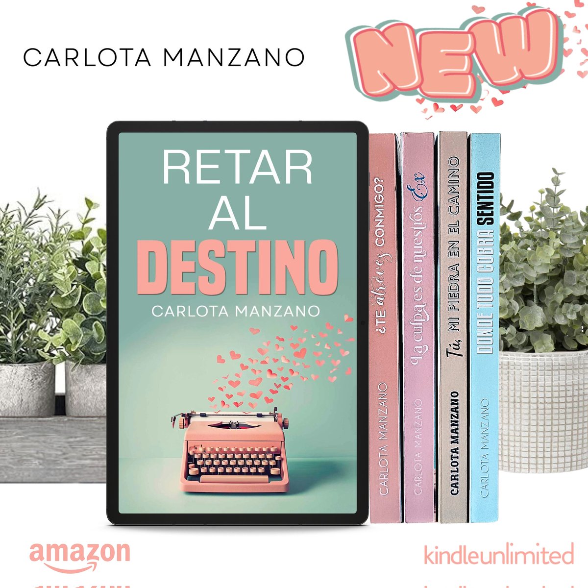 gemma_bernal's tweet photo. 📣 ¡¡𝐍𝐎𝐕𝐄𝐃𝐀𝐃!! 📣

💖 𝑹𝒆𝒕𝒂𝒓 𝒂𝒍 𝒅𝒆𝒔𝒕𝒊𝒏𝒐 💖

📚⏩️ https://t.co/bK4qrHwEhU

🔹Disponible en Amazon y Kindle Unlimited🔹

Todas las #novelas de la autora aquí 💖⏩ https://t.co/Ele3X5Rllq

#lectura #libros #leer #amazon #kindleunlimited #kindle #novedad #ebook https://t.co/BA14F4NPJ5