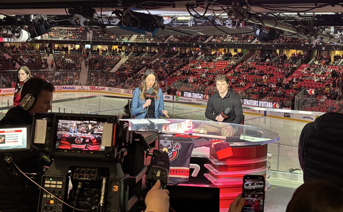 <a href="/NatterGren/">Nathan Grenon</a> lighting up TSN last night 👀 Making Ottawa proud! #bearwitness