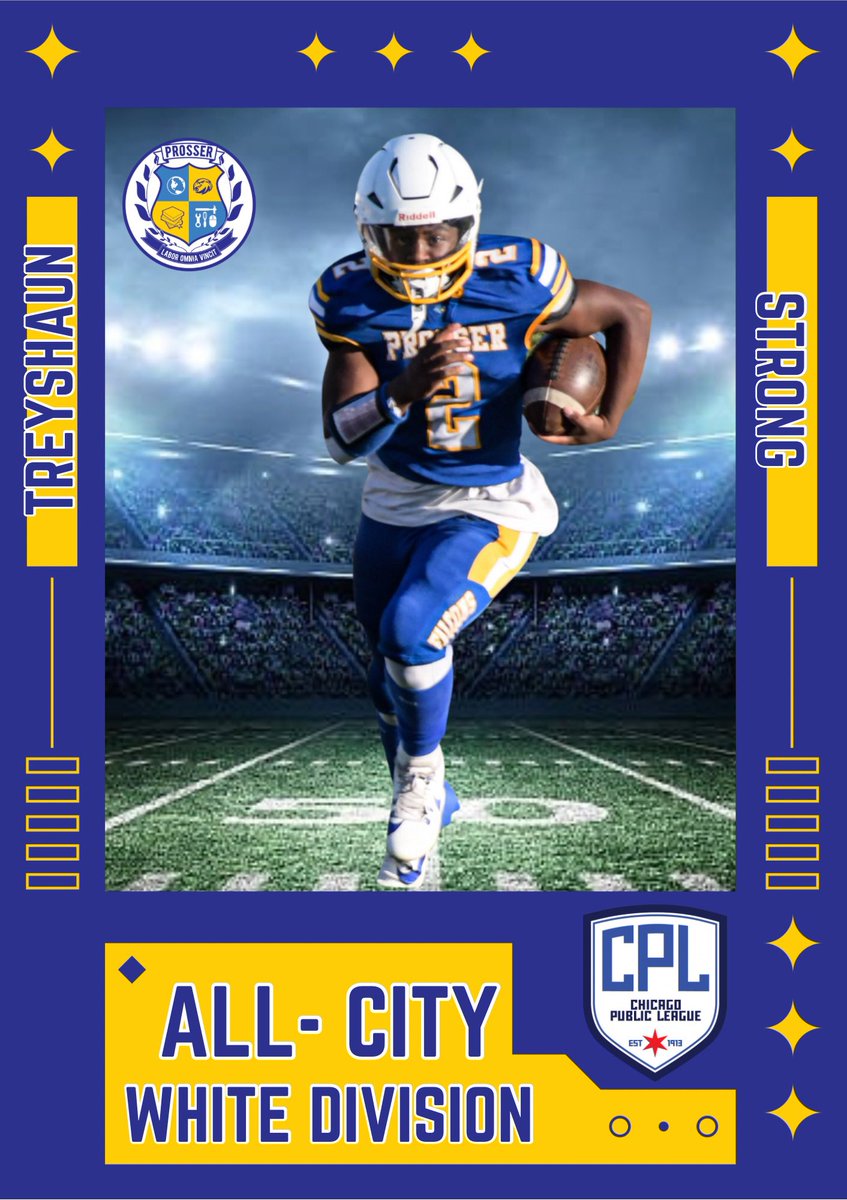 Prosser Football (@prosser_fb) on Twitter photo This year we were lucky to earn 4 spots on the White Division All-City Team. First up Junior Running Back, Treyshaun Strong! <a href="/2StrongTrey/">Treyshaun Strong</a> <a href="/michaelsobrien/">Michael O'Brien</a> <a href="/The_CoachHosey/">Jason Hosey</a> This year we were lucky to earn 4 spots on the White Division All-City Team. First up Junior Running Back, Treyshaun Strong! <a href="/2StrongTrey/">Treyshaun Strong</a> <a href="/michaelsobrien/">Michael O'Brien</a> <a href="/The_CoachHosey/">Jason Hosey</a>