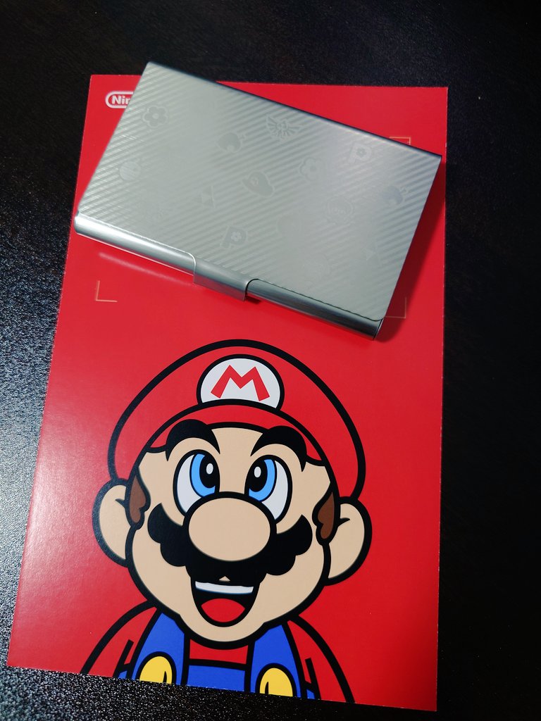任天堂 プレエントリー特典 マリオ 名刺入れ カードケース 就活