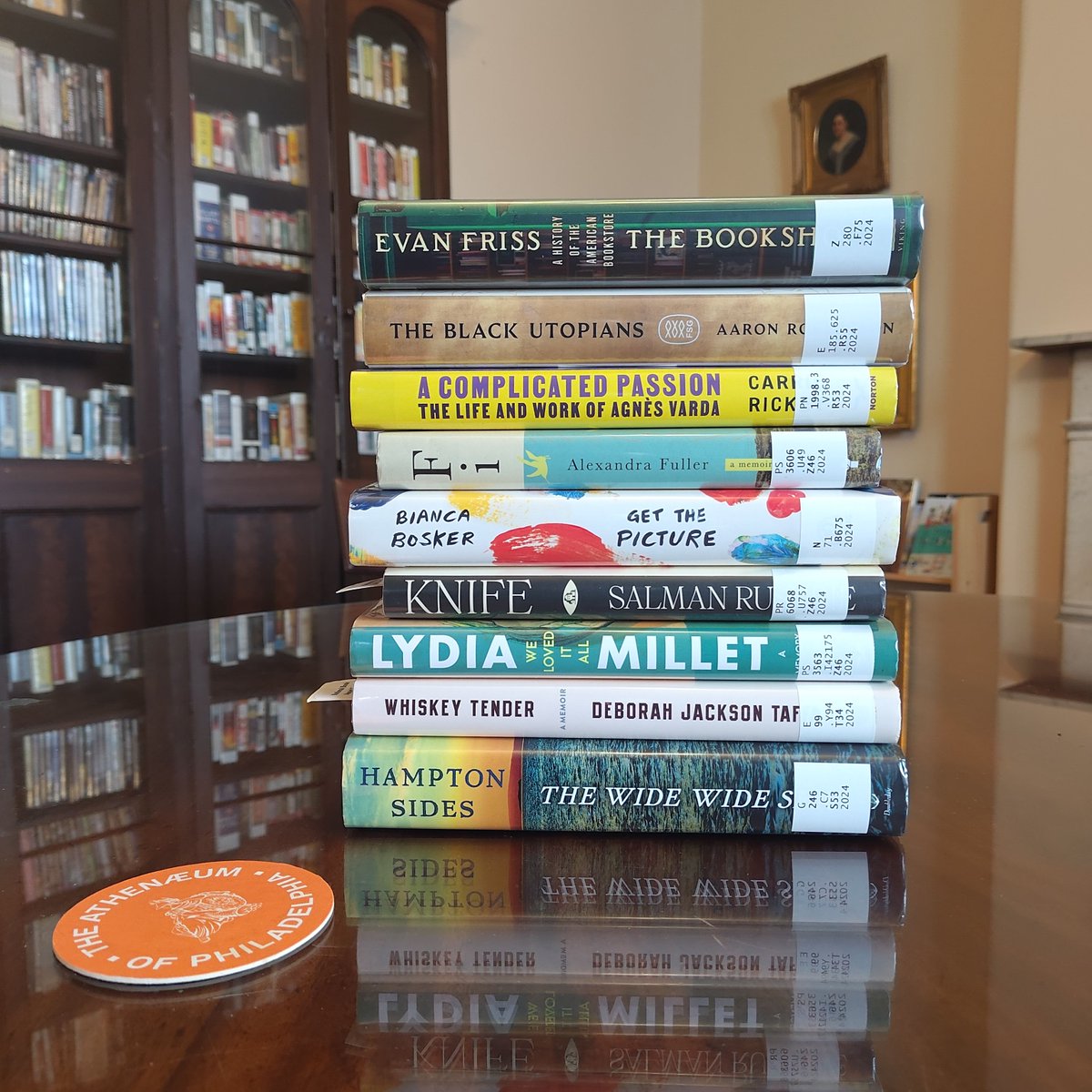 Curious about @Time's 100 Must-Read books of 2024? We've got you covered! Stop by the library to check out the books in our collection~