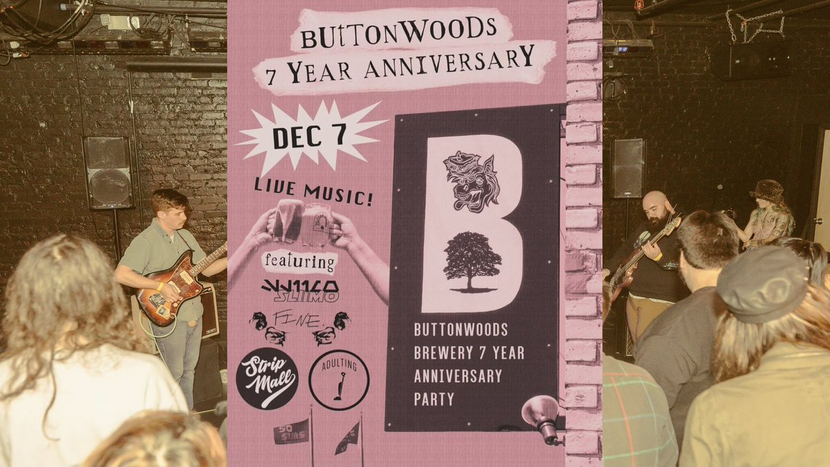 HELLO?! Last ripper of the year and then we’re hibernating so get your fuggin azz to <a href="/buttonwoodsbrew/">ButtonwoodsBrewery</a> 12/7!!! 🫨🫨🫨