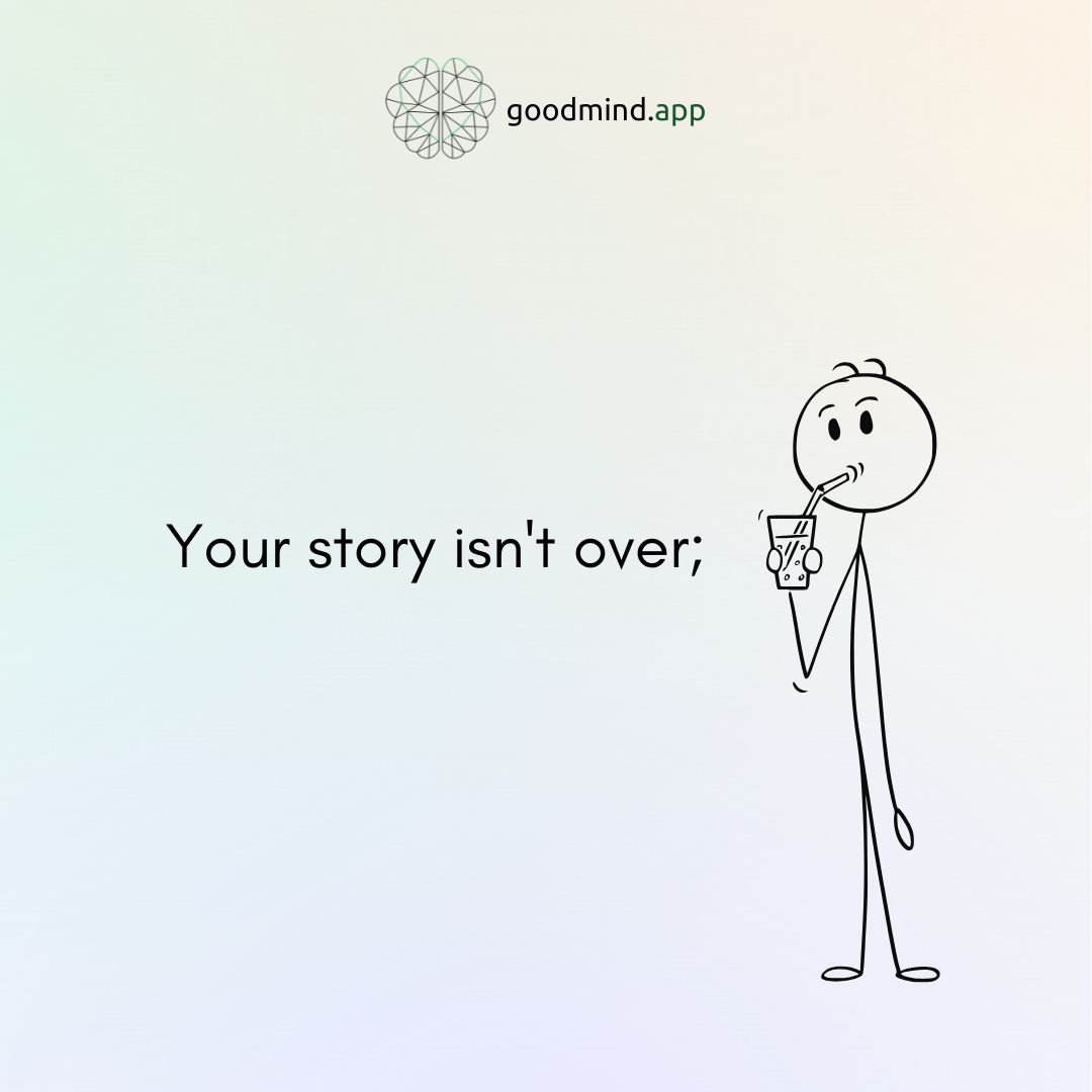 goodmind_app's tweet image. Keep going—you’re stronger than you think.

#goodmind #mentalhealthmatters #mentalwellbeing #motivation