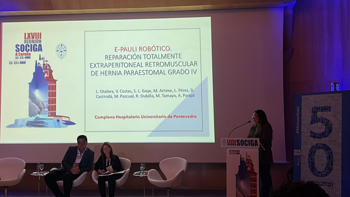 Ya estamos aquí!! Hoy comenzamos con la Dra. <a href="/LeireOtaloraM/">Leire Otalora Mazuela</a> y reparación de hernia paraestomal mediante técnica de Pauli robótica. <a href="/SOCIGAL/">SOCIGA</a>
