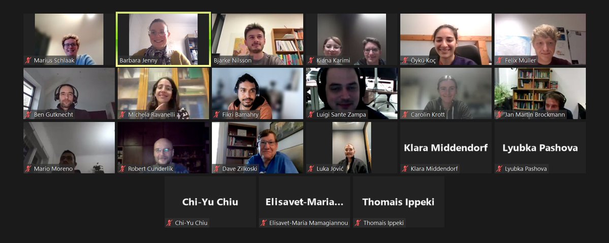 🏕️🔥Yesterday, we had our 9th edition of ECS Geodesy Campfire  - Share Your Research! 
Over thirty participants listened to the talks by Roland Hohensinn and Bjarke Nilsson. What a great last campfire of the year!