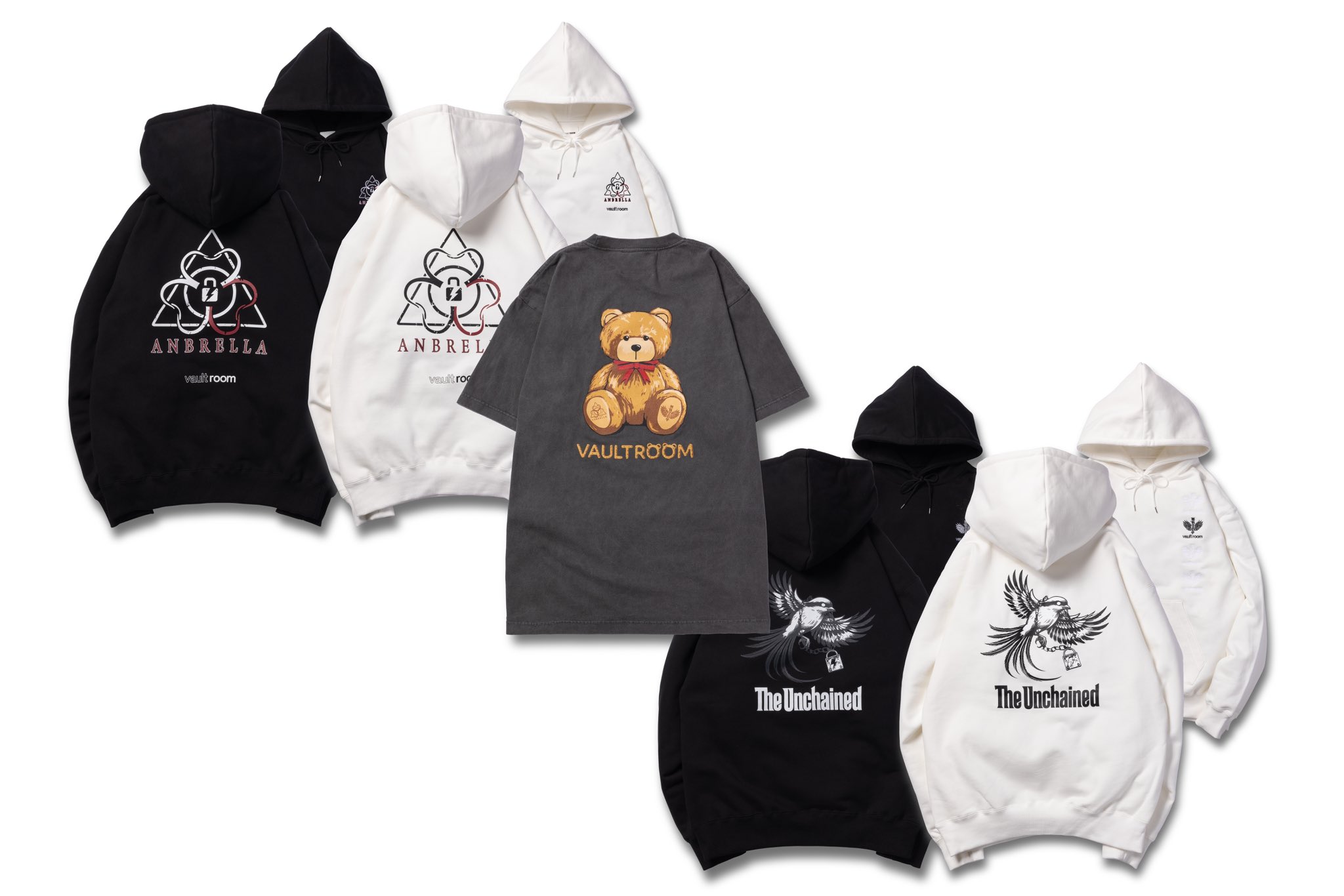 vaultroom ANBRELLA HOODIE ブラック Lサイズ（vaultroom