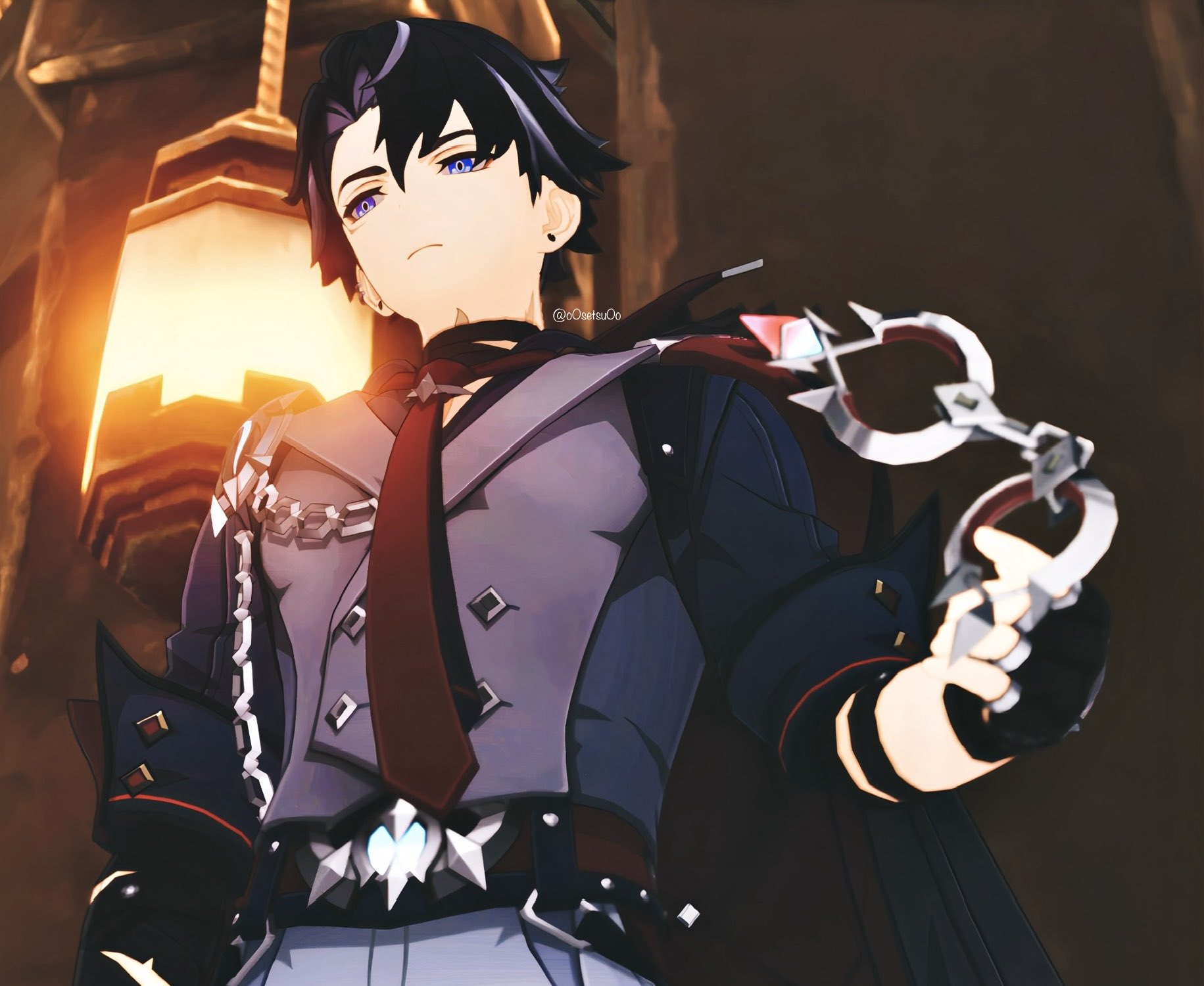 原神☆ロンドン 特典カード/リオセスリ 【公式通販】