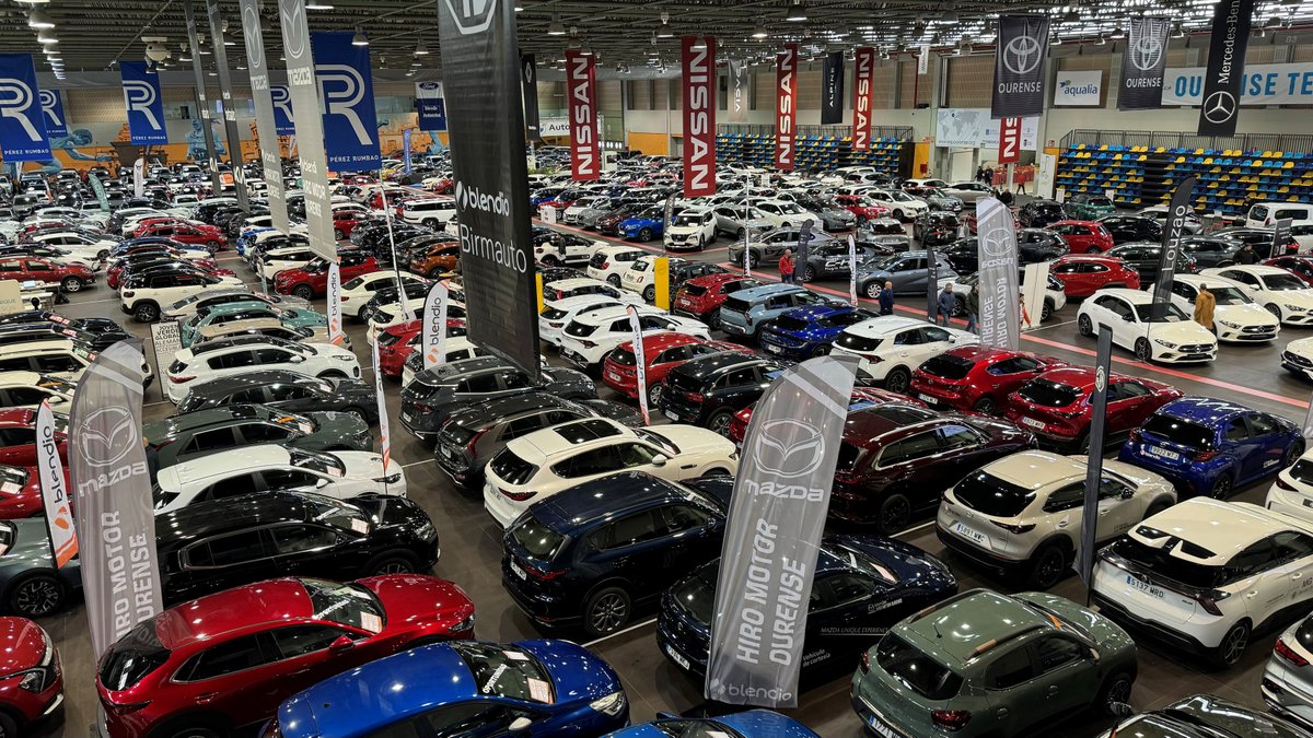 EXPOURENSE's tweet photo. Más de 400 oportunidades de encontrar el coche que necesitas en 15º Salón del Vehículo de Ocasión de @EXPOURENSE 
+ info: https://t.co/9yJZvFrr48 https://t.co/9hIWlbw3In