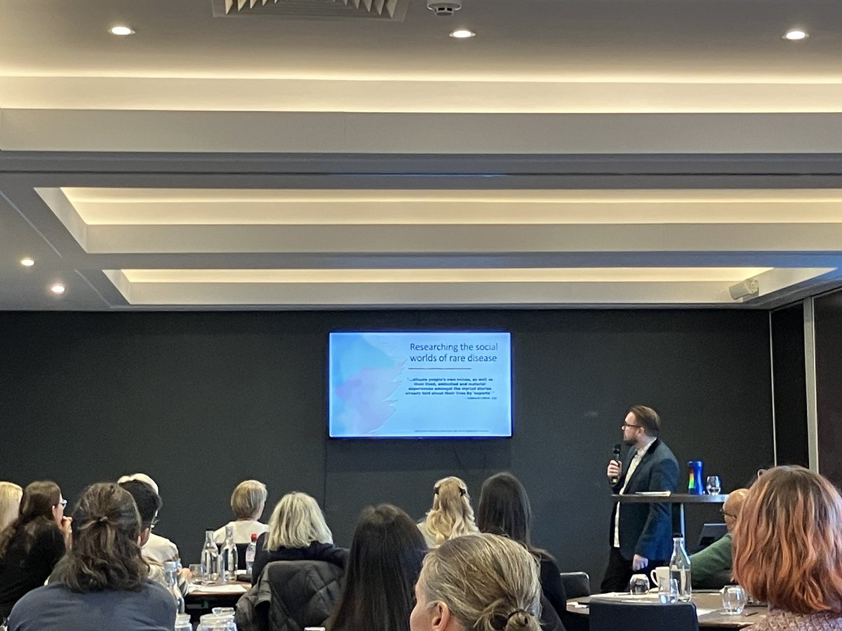 MasseyDeeptima's tweet photo. One of the talks in the afternoon session was by @SustainableRich sharing the outcomes of his research on lived experience of rare disease and the importance of patient voices
@Ethixbird @BSMSMedSchool https://t.co/hvozEta7c9