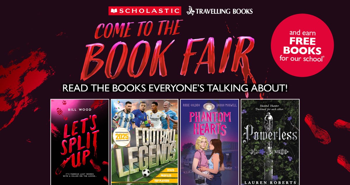 🎉Scholastic Book Fair is Here! 📚