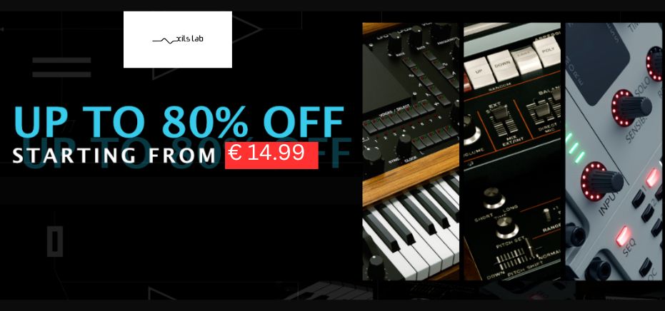 D_Fused_Sounds's tweet photo. Xils-Lab started their Black Friday and Holidays Sale with huge discounts!
https://t.co/CPT6j5bOJD https://t.co/1DSvkZHmdE