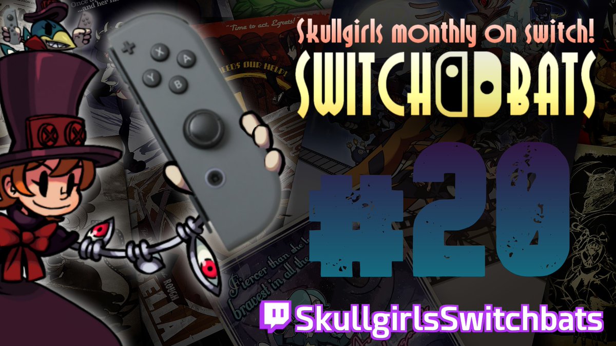SGSwitchbats's tweet photo. This months #Switchbats, Switchbats #20 will be taking place Saturday November 30th at 7pm CST. Be sure to sign up now before registration ends

https://t.co/O76k2N7J9v https://t.co/EA3fsG7Bmu