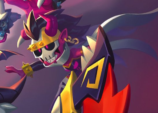 <a href="/BrawlStars/">Brawl Stars</a> It seems that the author of this art (or whoever processed it for wallpaper) made a mistake in moving the layers that make up her when moving the EMZ.
The highlights are misaligned.