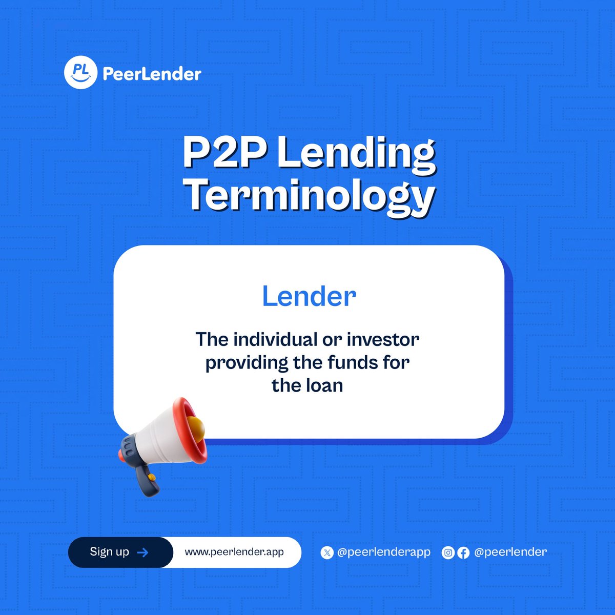 PeerLenderApp's tweet photo. Learn the language of peer-to-peer lending! Start with understanding what a lender truly means.

Visit https://t.co/ny4XOB8Tl6 to get started! 
.
.
.
#loansites #lendersapp #lenders #p2plending #p2pbanking #borrowersapp #borrowers https://t.co/IrZJcYM739