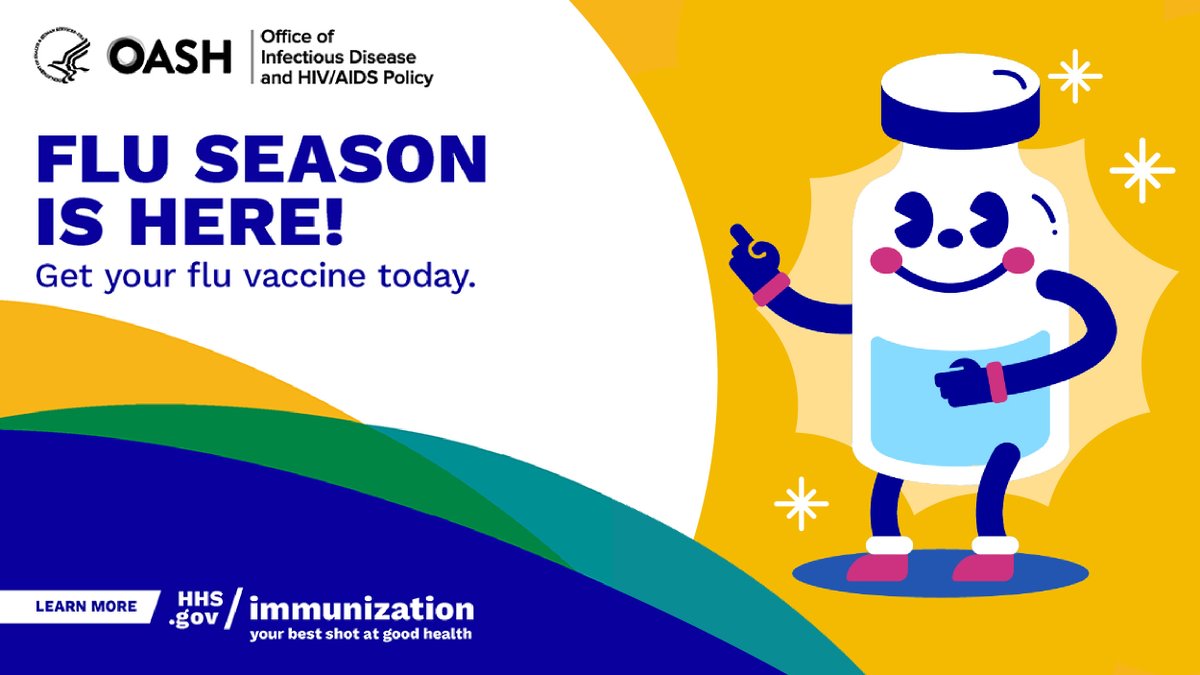 Did you get your #flu vaccine yet? During flu season, let’s protect ourselves and those around us!
📍 Find a vaccine location near you: vaccines.gov
#VaccinesWork