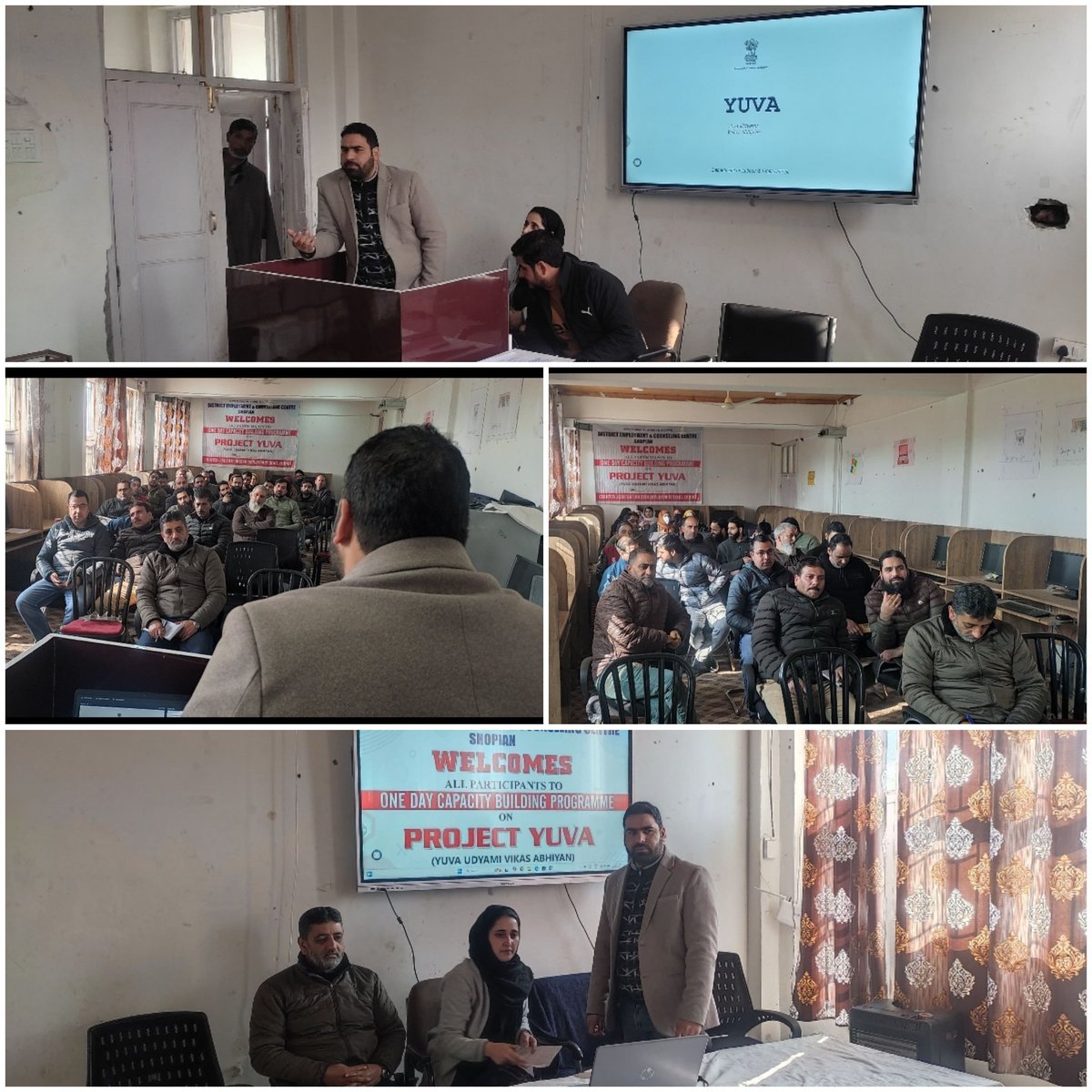 JKEDISHOPIAN's tweet photo. District Nodal Officer, JKEDI Shopian today delivered a session to officials of ITI and Polytechnic College on "Ecosystem Creation &amp; Institutional Business Support Mechanism" and "Creation &amp; Formulation of Detailed Business Reports" during one day Capacity Building Program
#YUWA https://t.co/48yRmF2HNw