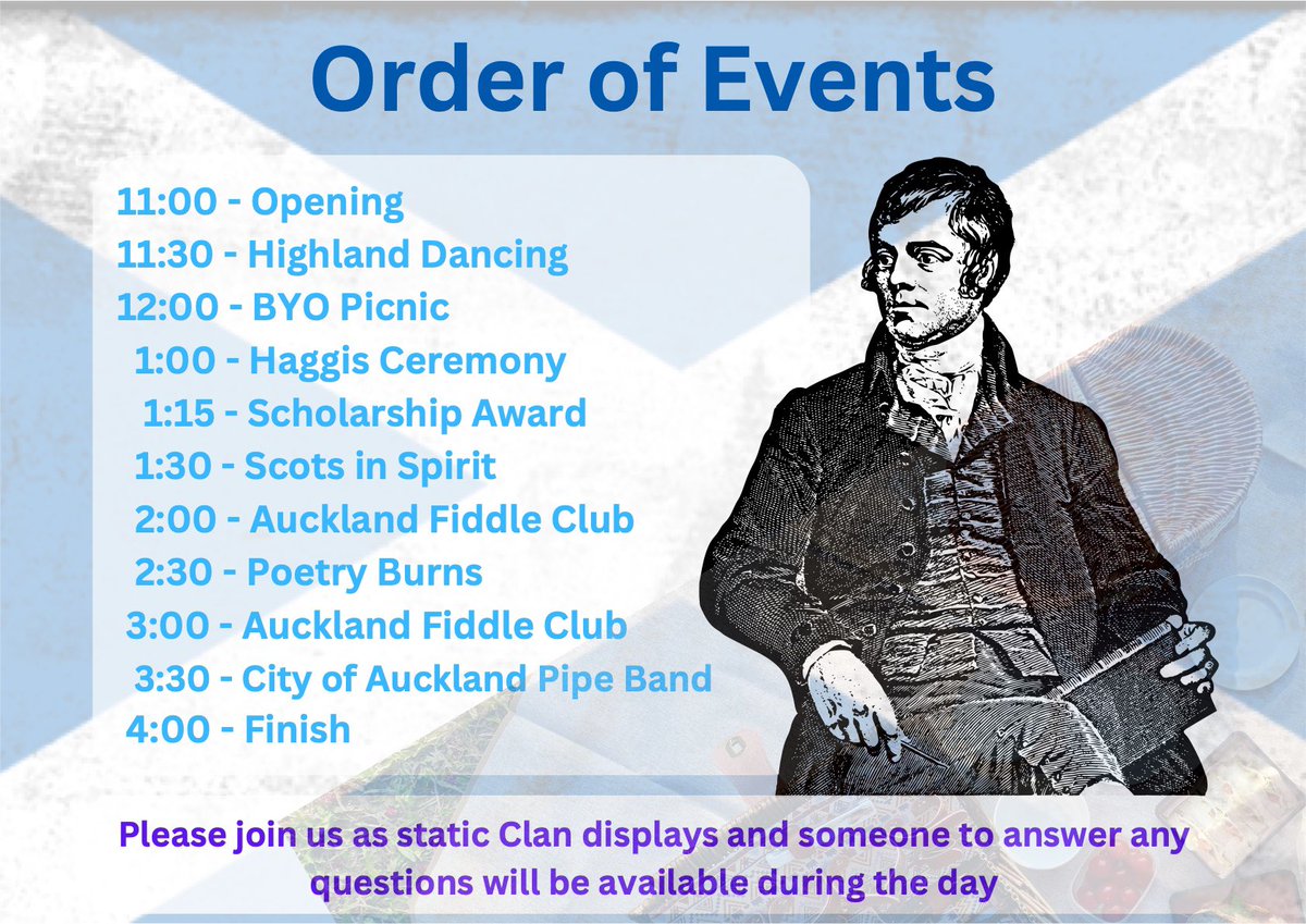 NZPresidentCCNZ's tweet photo. More details of the St Andrew's day in Auckland next Saturday at John Kinder House 2 Ayr Street Parnell https://t.co/c725wDQKqX