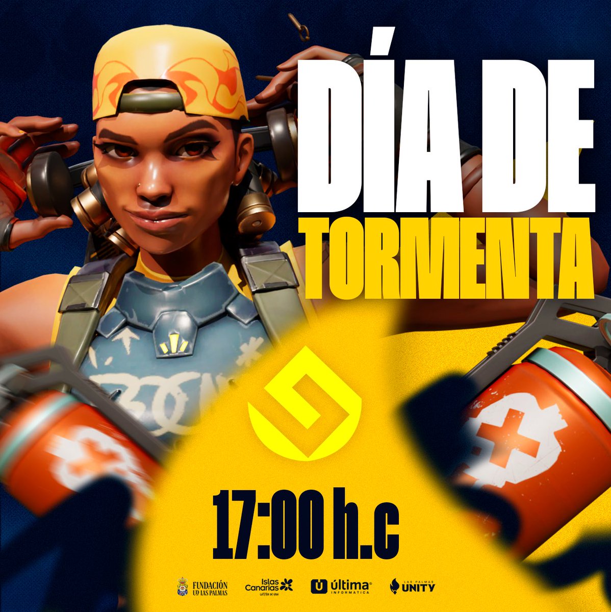 ⚡GAMEDAY⚡

💛Hoy nuestro equipo de #Valorant tiene una importante cita en el Circuito Tormenta. 

🥷 | <a href="/alviiiin6/">VTG alviiinn</a> 
🐟 | <a href="/Lub1nVAL/">VTG Lub1N</a> 
🏎️ |  <a href="/Frosmi95/">Frosmiqt</a> 
📸 |  <a href="/ImNeaRcs/">??? Near</a> 
🚬 |  <a href="/JaiZzval/">JaiZz</a>

🇮🇨 | <a href="/EstrateGa010/">MT EstrateGa 🇮🇨</a> 
👨🏻‍💻 | <a href="/KPayan_/">VTG KPayán</a>