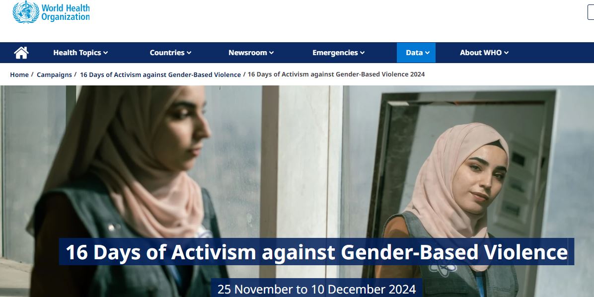 HRP (@hrpresearch) on Twitter photo Are you ready for #16DaysOfActivism against gender-based violence? During humanitarian emergencies, risks of #GBV escalate.
Check out our <a href="/WHO/">World Health Organization (WHO)</a> 2024 campaign page for messages, resources & upcoming webinars.
➡️bit.ly/3Z1KrNf Are you ready for #16DaysOfActivism against gender-based violence? During humanitarian emergencies, risks of #GBV escalate.
Check out our <a href="/WHO/">World Health Organization (WHO)</a> 2024 campaign page for messages, resources & upcoming webinars.
➡️bit.ly/3Z1KrNf