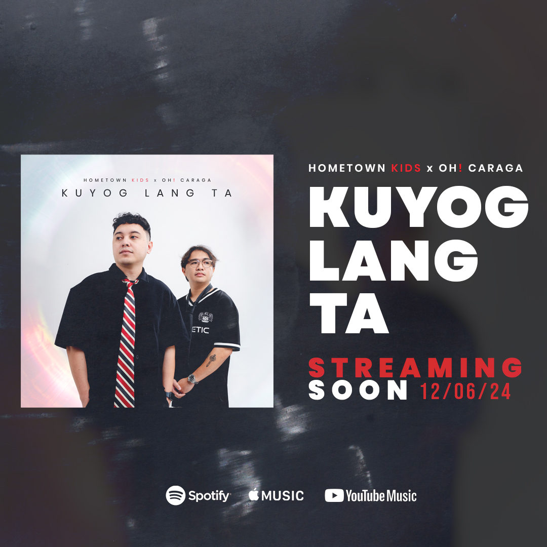hometownkds's tweet photo. 💎 New Single Alert! Atangi ang among bag-ong kanta kauban ang @ohcaraga . “Kuyog Lang Ta”, streaming this December 6 on all major platforms. 💛 First teaser out now on tiktok, tara maminaw ta! https://t.co/7ljzax3aaj