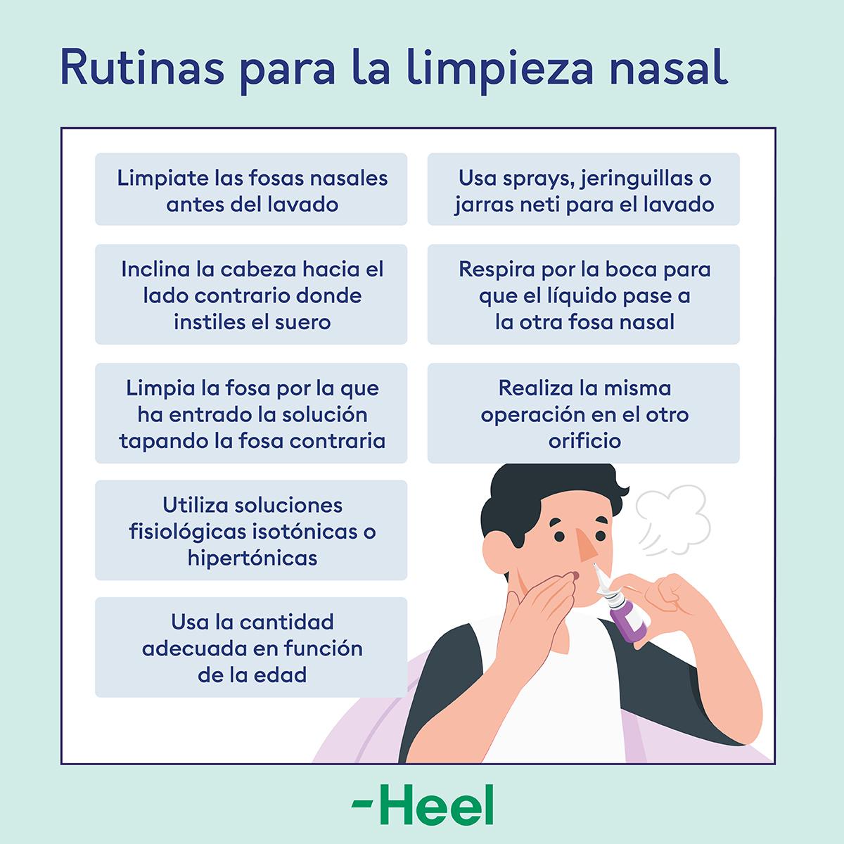 Consejos para aliviar tu nariz #consejosdesalud