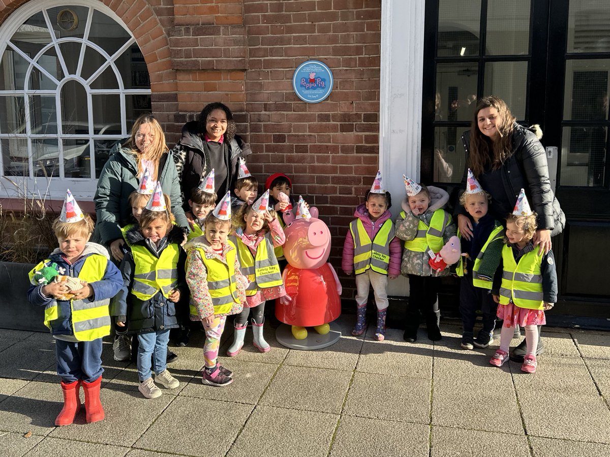 National Film and Television School (@nftsfilmtv) on Twitter photo The <a href="/NFTSFilmTV/">National Film and Television School</a> could have been mistaken for a farmyard today as 12 children from <a href="/BCCNorthgate/">NorthgateHouse</a> oink'd in excitement meeting our new Peppa Pig statue and celebrating her 20th Anniversary with cakes, balloons and party bags! Read the full story about this week's Peppa celebrations The <a href="/NFTSFilmTV/">National Film and Television School</a> could have been mistaken for a farmyard today as 12 children from <a href="/BCCNorthgate/">NorthgateHouse</a> oink'd in excitement meeting our new Peppa Pig statue and celebrating her 20th Anniversary with cakes, balloons and party bags! Read the full story about this week's Peppa celebrations