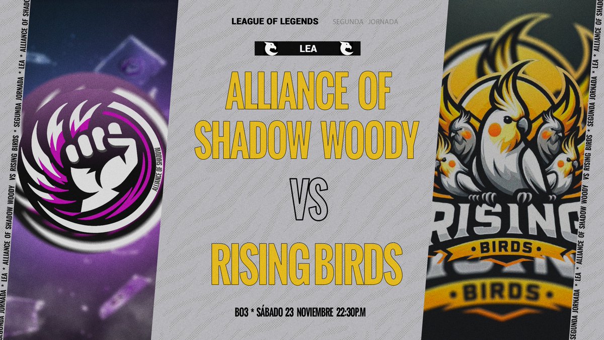 Ahora sí que sí, nos vemos mañana contra nuestros amigos de <a href="/aofshadow/">Infernum Gaming</a> (spoiler, no lo hemos atrasado mas porque no se puede, Nemu, te queremos) a las 22:30, pasaos por su Twitch a esa hora por si hacen directo y queréis verlo! Nos vemos! #GoRGB