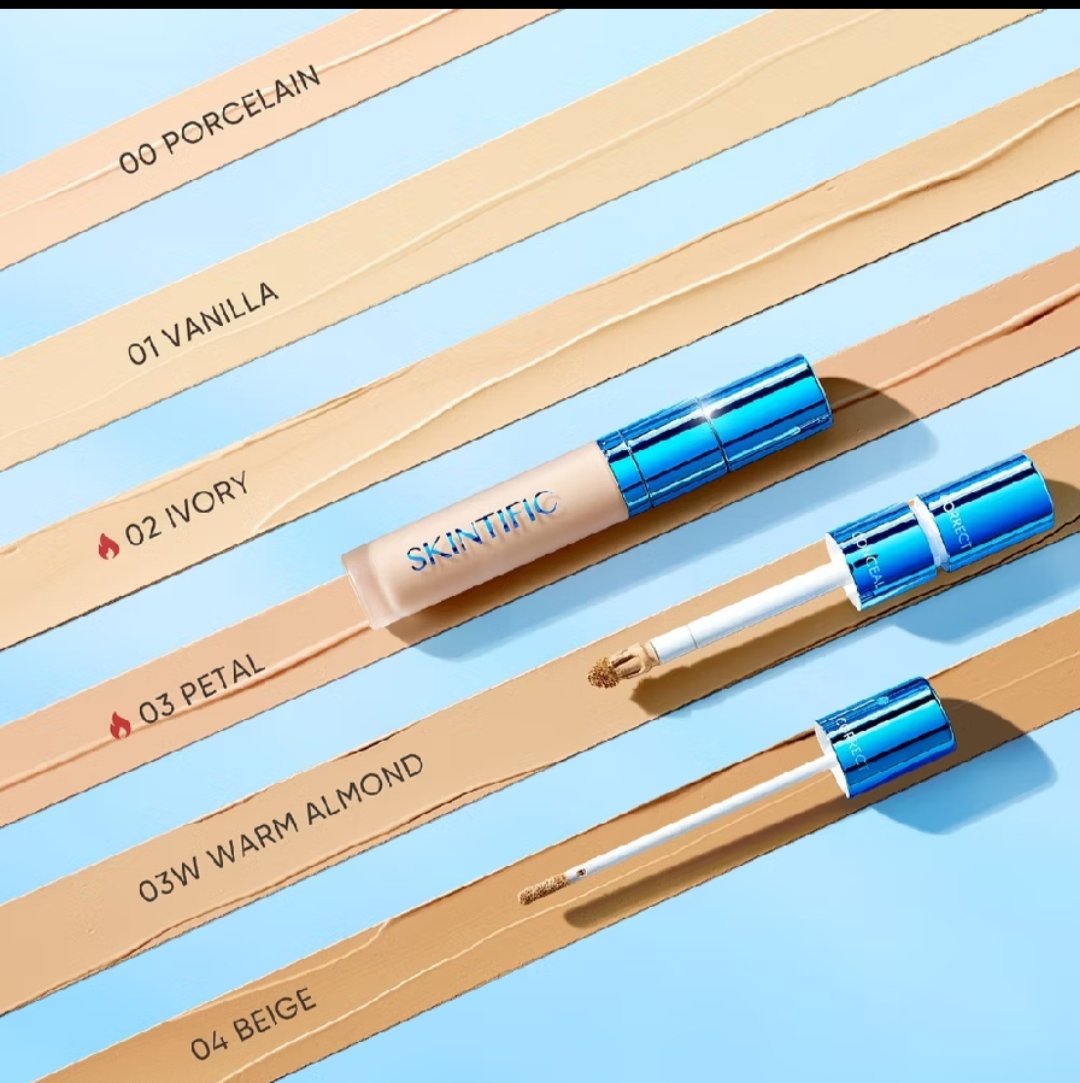 NoviaMetaR's tweet image. Emang skintific ga da matinya ya ad aja racun barunya, cushion ny aj best bgt, concealer ny pasti manthul jg deh! #1stDualTip #SKINTIFICConcealer #racuninmakeup