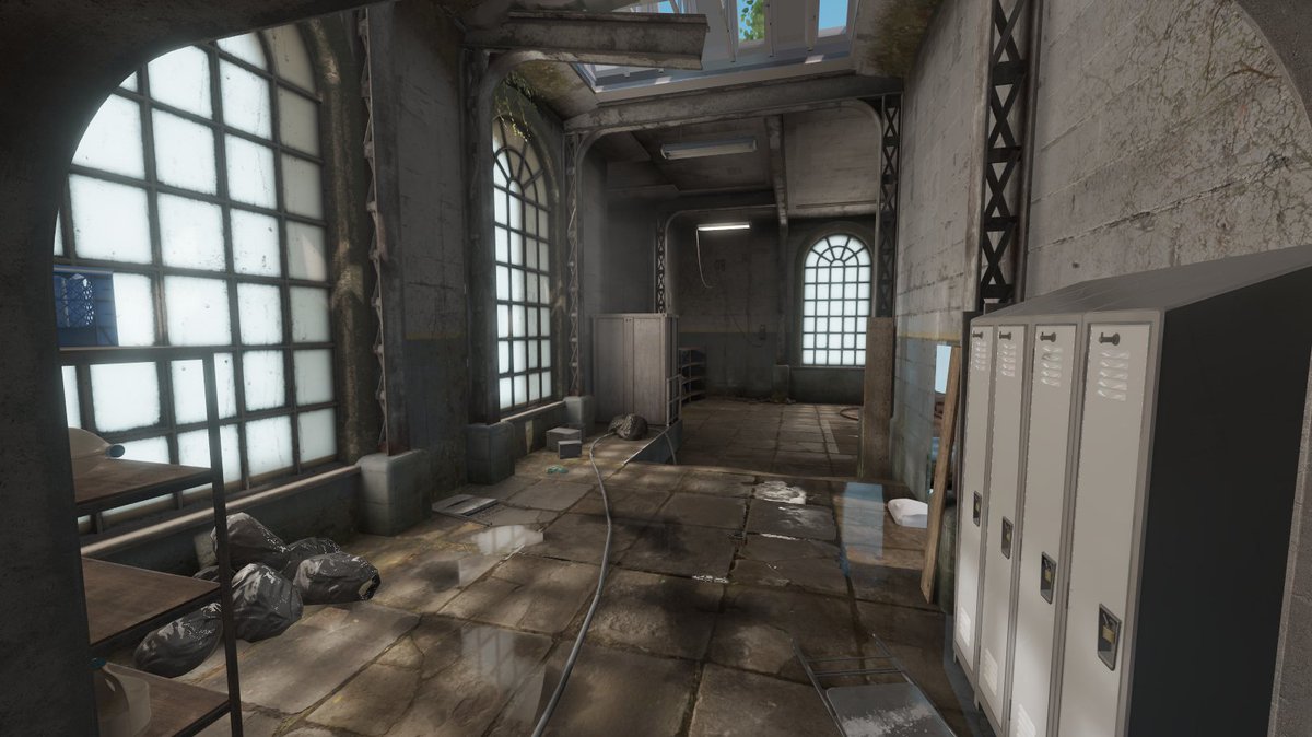 Grum1x's tweet image. #de_echolab🧪 update! The 'T-side double doors room' received some materials!
#bigadventurecs2mappingcontest #mapcore #leveldesign #greybox #mapping #gamedevelopment #counterstrike