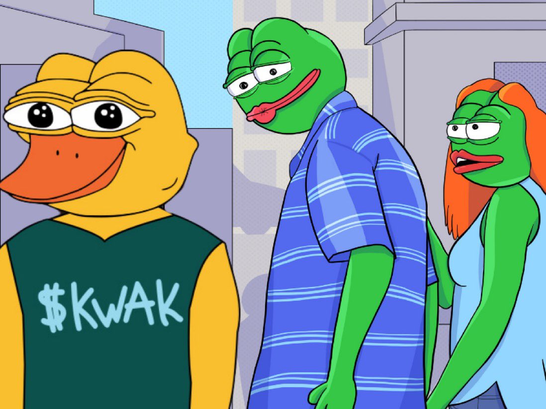 PapiChaparro's tweet photo. @rusk0f $KWAK sera le futur de #MemeCoinX ;-) https://t.co/Bd8La4H3Ei