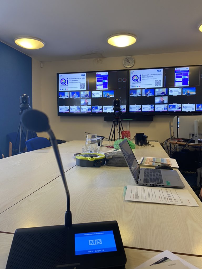 Wow - what a day for the system QI Conference 2024! 
Always a pleasure facilitating with the wonderful Haydn and hearing from so many of our inspiring presenters from across the system 🤩