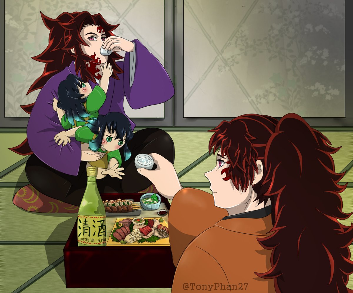 TonyPhan27's tweet photo. Lil twins want to be part of big twins' drinking 
🌫️🌫️+☀️🌙
#DemonSlayer #鬼滅の刃 #muichiro #時透無一郎 
#yuichiro #時透有一郎 #kokushibo #継国兄弟 https://t.co/Sdl65o3bqI