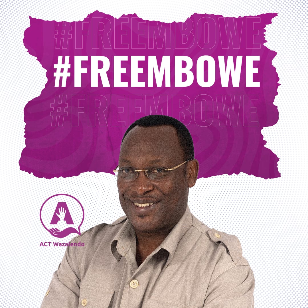 drnasranassor's tweet photo. #FreeMbowe
Chama cha @ACTwazalendo kinataka Mwenyekiti @freemanmbowetz aachiwe huru bila masharti. https://t.co/LzX51vgQw0