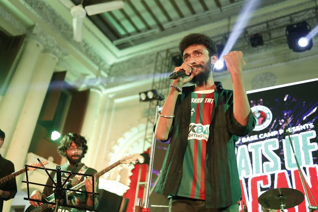 MbcOfficial's tweet photo. Mentally still here!! ๐๐ฅ
#BEATSOFBAGAN #JoyMohunBagan #MarinersBaseCamp #UltrasMohunBagan #UltrasConcert #UltrasWorld https://t.co/F97uurs7ef
