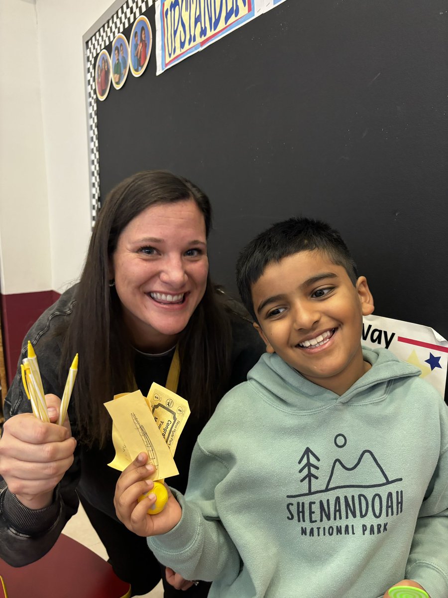 msullivangcprd's tweet photo. @NHPRoadSchool students are cashing in their Mighty Bucks today! Bucks are earned for on T.R.A.C.K. behaviors! So proud of our #MightyMustangs! @NHPGCP #proud2bnhpgcp https://t.co/COFN8Dq9RI
