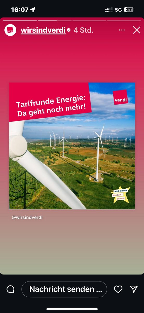 👀 Entgeltverhandlungen für die Tarifgemeinschaft Energie. #TGEnergie <a href="/StefanNajda/">Stefan Najda</a> <a href="/_verdi/">Ver.piss.di</a> <a href="/EON_SE_en/">E.ON Group</a> @TenneT_DE 
instagram.com/stories/wirsin…