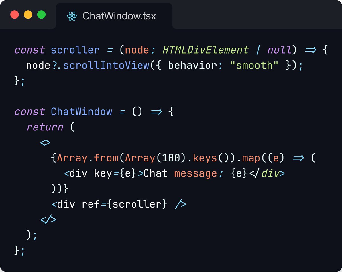 mhdcode's tweet image. I couldn’t stop thinking about this react escape hatch, this pattern is so simple yet incredibly effective in real-world react applications. so, i decided to create a few examples of how this pattern could be used.