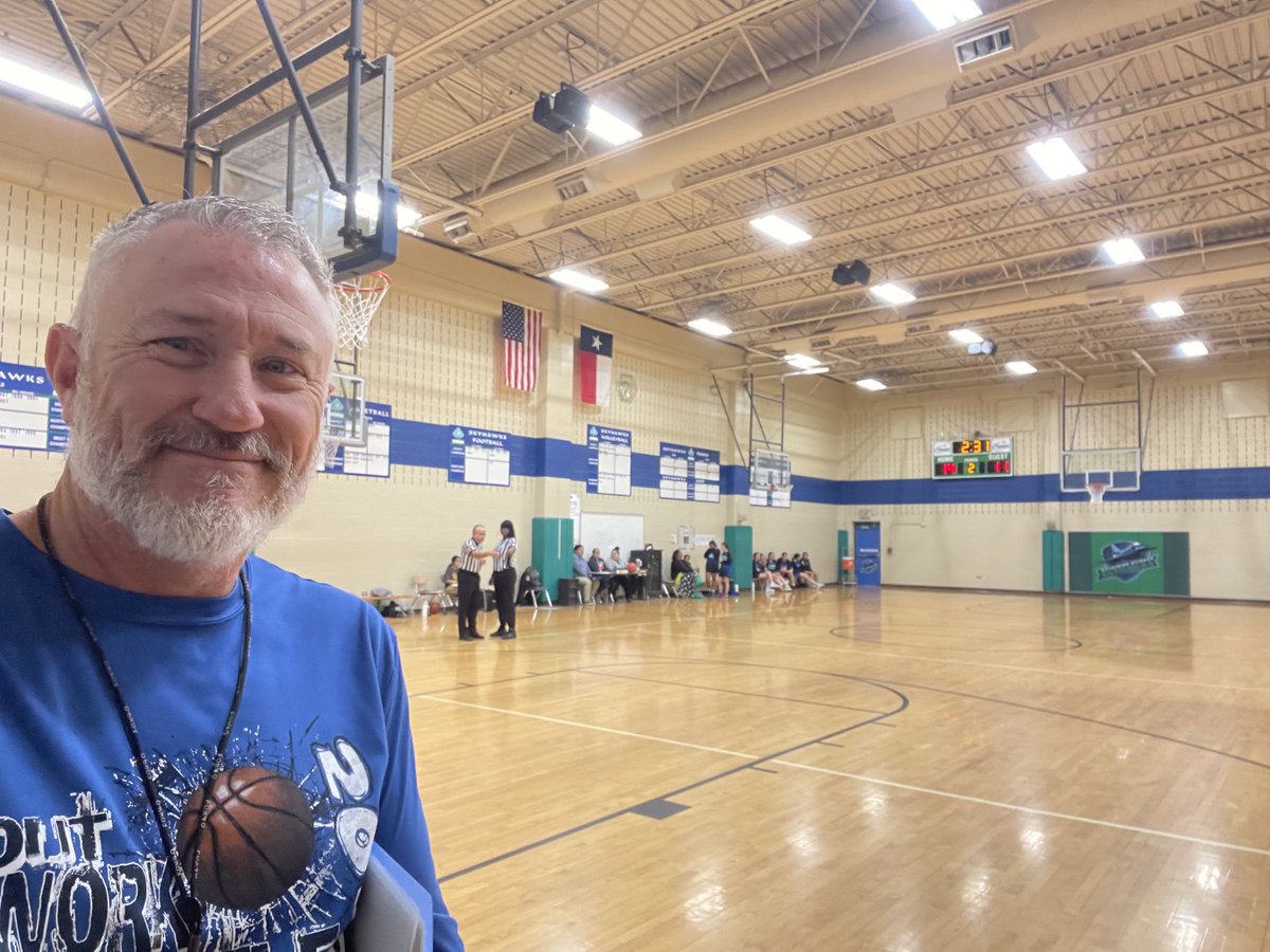 First girls Basketball game of the season. Go Skyhawks! #Skyhawkpride #TeamLane