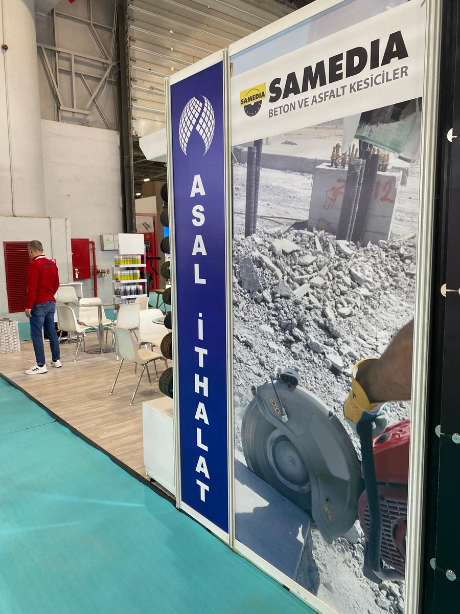 Samedia_Int's tweet image. SAMEDIA tools are now exhibited on ASAL ITHALAT booth, our dedicated partner, at the International Hardware Fair in Istambul 🇹🇷

Come and see us at Salon 2 - Stand C06 ! 👷

End of fair: 23 Nov, 2024

#samedia #istambul #diamondtools #asal #cuttingtools #corebits #grindingtools