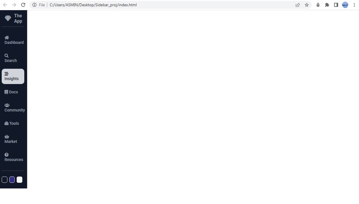 AbdfatahiA's tweet image. 🚀 New Project: Responsive Sidebar
A sleek, collapsible sidebar for web apps!
🔧 Built with HTML, CSS, JavaScript
📱 Fully responsive & customizable
🔗 Live Demo
#WebDev #FrontendDeveloper #GitHubProjects #CodeLife #JavaScript #OpenSource