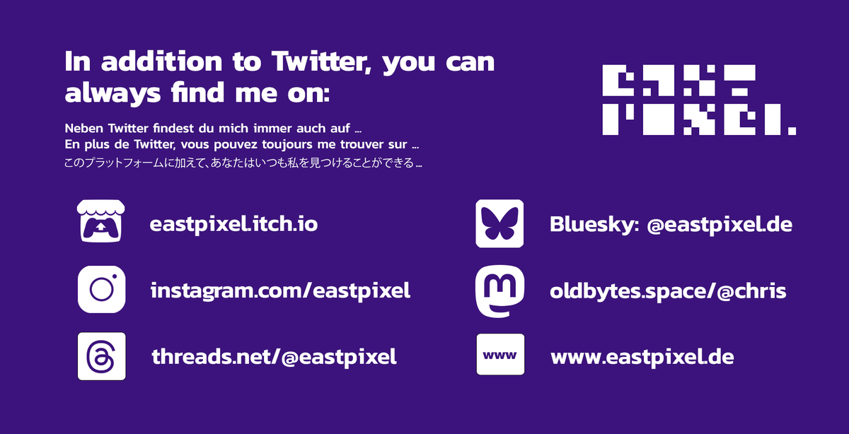 find EASTPIXEL @ Bluesky now tweet media