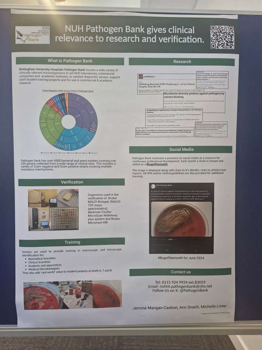 PathogenBank's tweet photo. We had a fantastic day at the East Midlands AMR Network Conference this week. Met some fabulous people and heard some interesting presentations. 
Thank you for the invite.
#EastMidlandsAMR #EMAN #AMR #WAAW2024 https://t.co/sJ3mF85VhJ