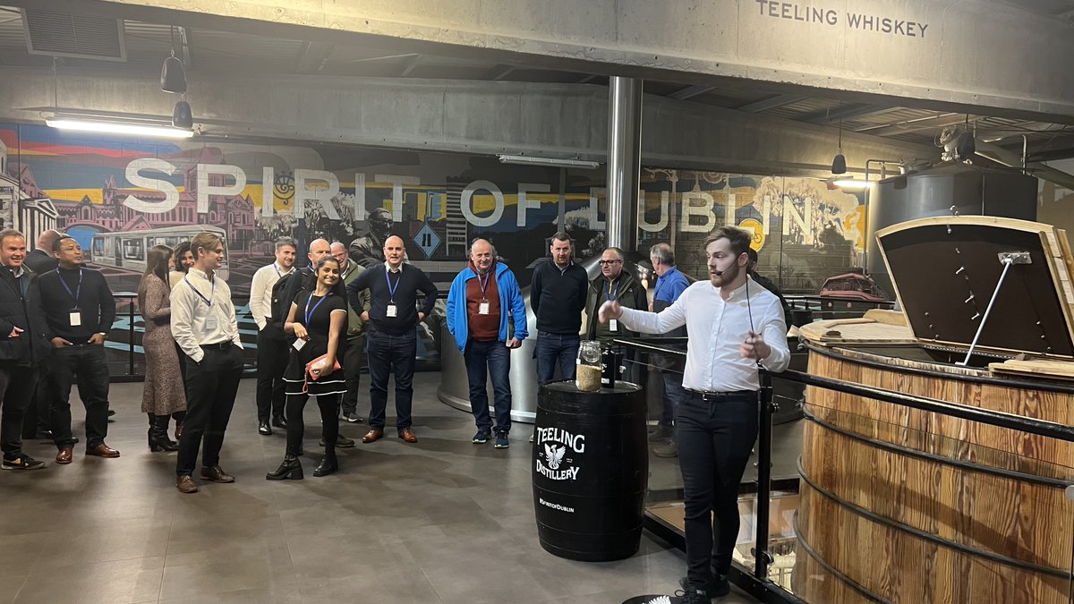 What an incredible evening last night for our whiskey tasting and tour in Dublin 🥃

A big thank you to everyone who joined us for this unique blend of cybersecurity and whiskey. And a huge shout-out to Ergo and KnowBe4 for joining us for such an outstanding event!