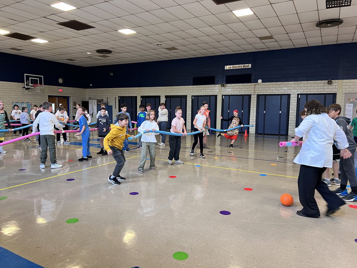 Human Foosball at Harmony today! Students are having a blast! #MTPSpride #HAedu