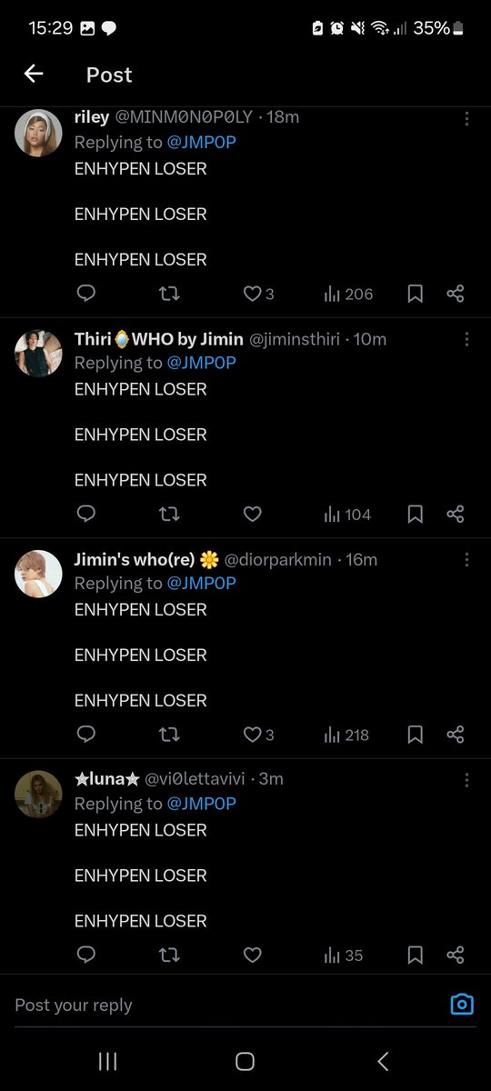 and this is how this fandom acts when engenes were asking for explanations from mama.