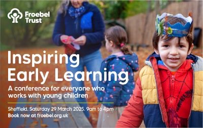 The Froebel Trust conference is going to be amazing, do join us if you can eventbrite.co.uk/e/inspiring-ea…