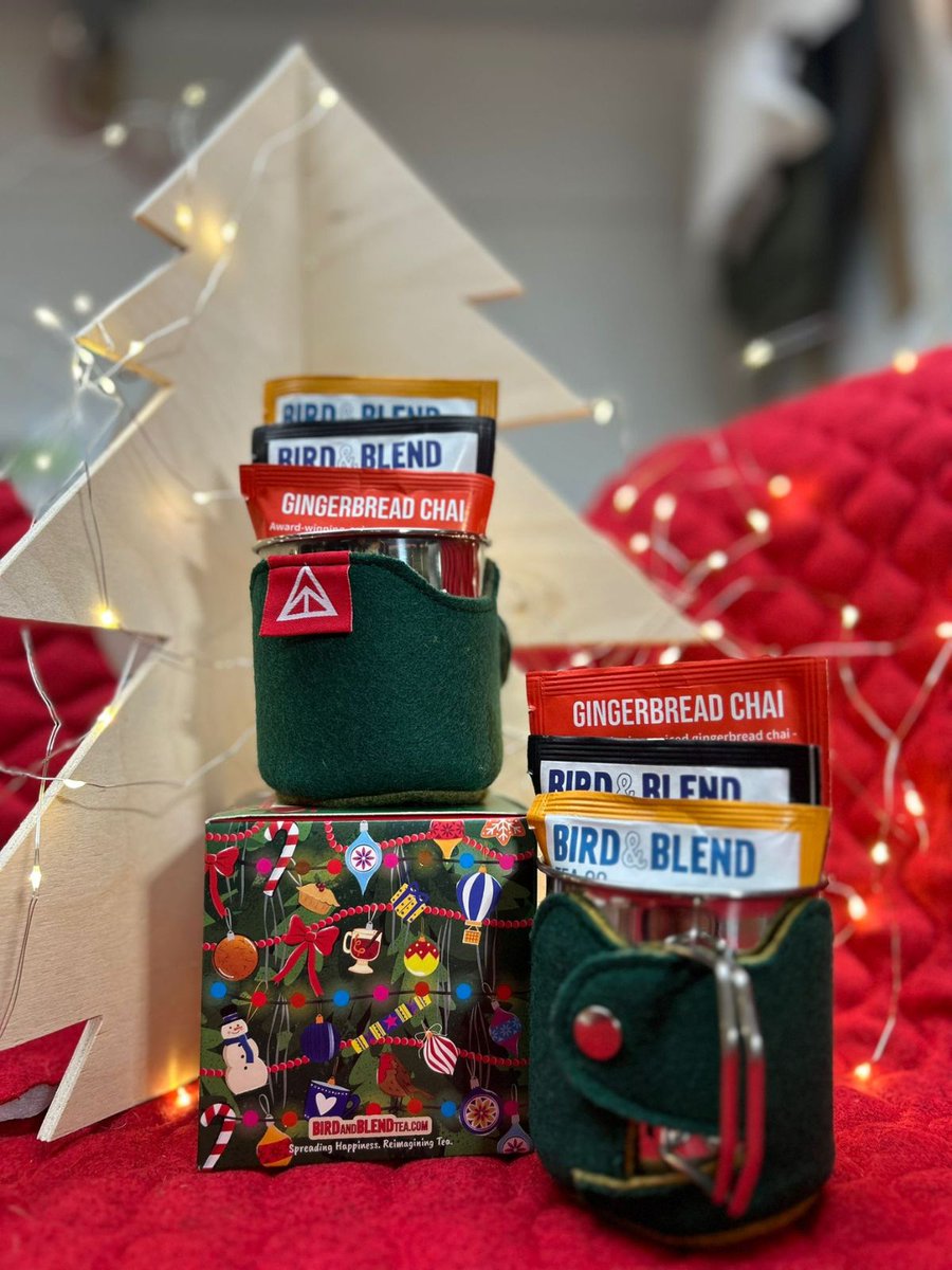 TreeTents's tweet image. Looking for the perfect Christmas gift? 

The wool-insulated Tree Tents camping mug has been given a festive makeover! Complete with Christmas teas by our lovely friends at Bird and Blend 🎄

Perfect for the adventurers and tea-lovers in your life 🍵 

buff.ly/3Zd34xw